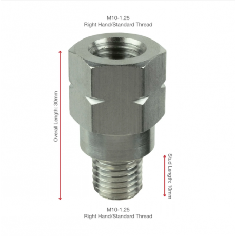RAM Удължител на резбата M10-1.25 - дължина 20 мм