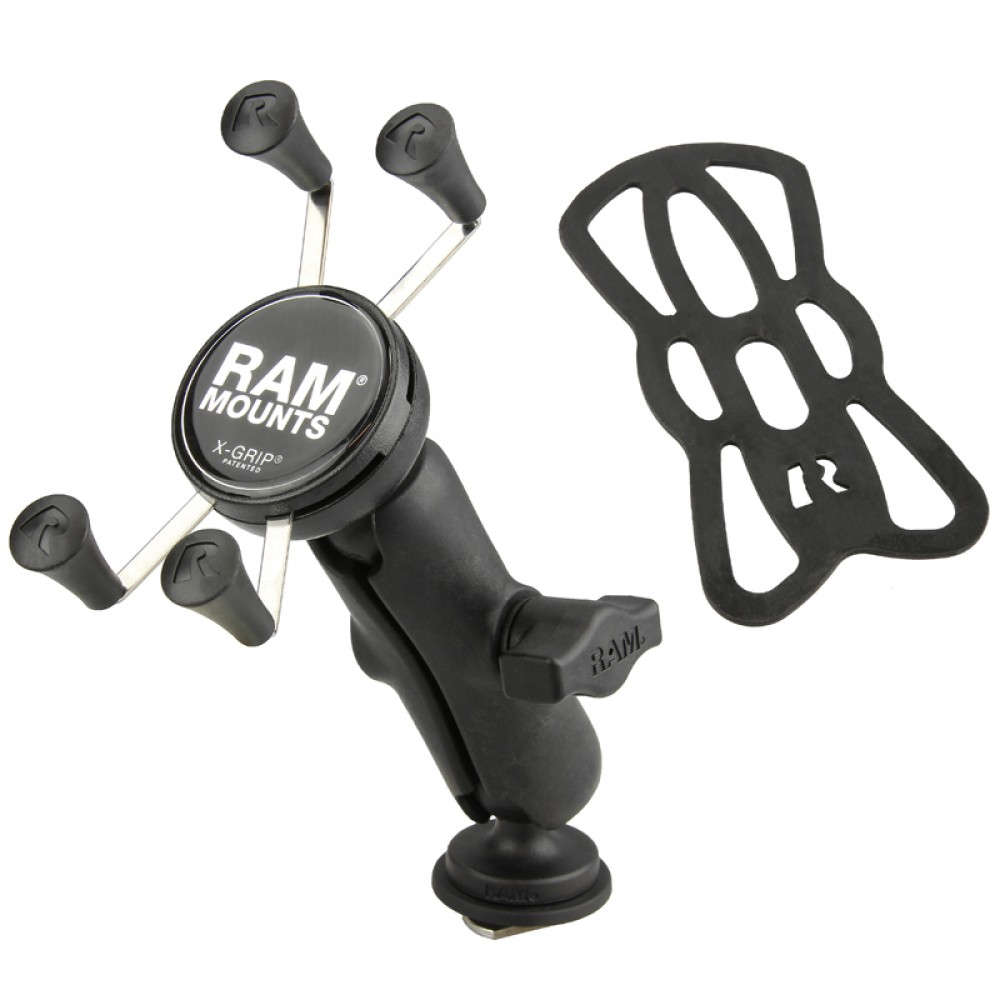 RAM X-Grip Монтажно за смартфон с RAM Track Ball основа за релса, Размер B