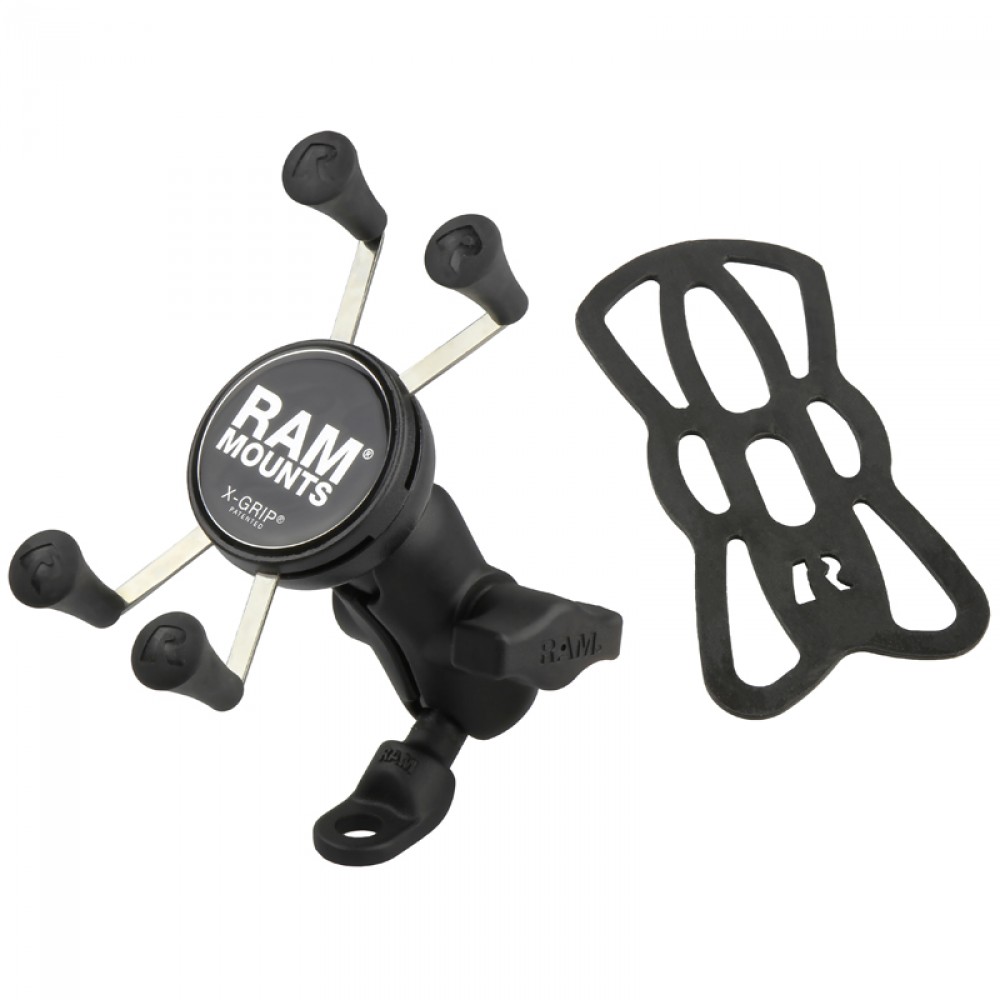 RAM X-Grip Монтажно за смартфон с  9mm ъглов адаптер за болт, Размер B