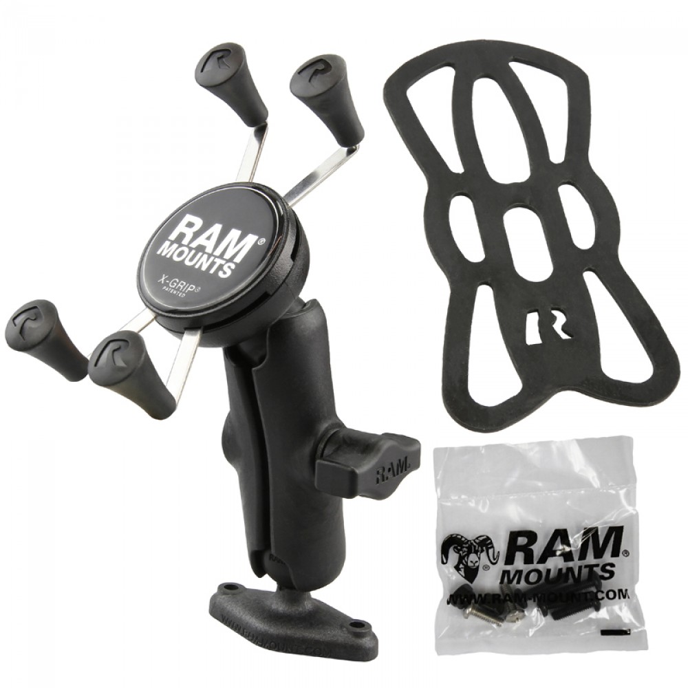 RAM X-Grip Композитно монтажно за смартфон с ромбовидна основа, Размер B