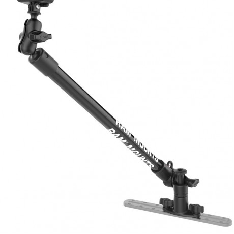 RAM Tough-Pole 24" Монатажно за камера с една тръба и двойна основа за релса, Размер B