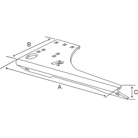 RAM No-Drill Основа за '11-19 Jeep Grand Cherokee и други