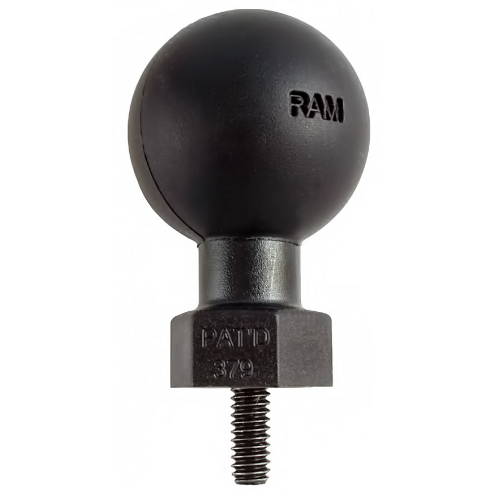 RAM® Tough-Ball™ with 1/4"-20 x .50" Threaded Stud for Kayaks