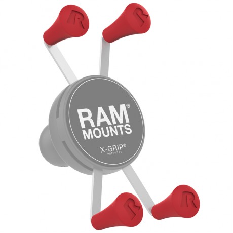 RAM X-Grip резервни тапи - червен цвят, Комплект от 4 броя