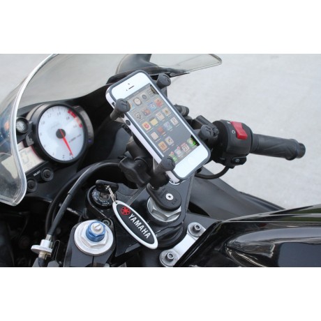 RAM X-Grip стойка за смартфон с основа за вилка на мотоциклет, Размер В