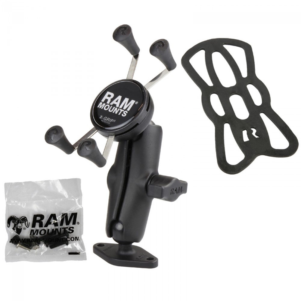 RAM X-Grip стойка за смартфон с ромбовидна основа, Размер В