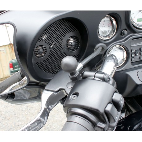 RAM Tough-Ball Основа за огледало на Harley-Davidson, Размер В